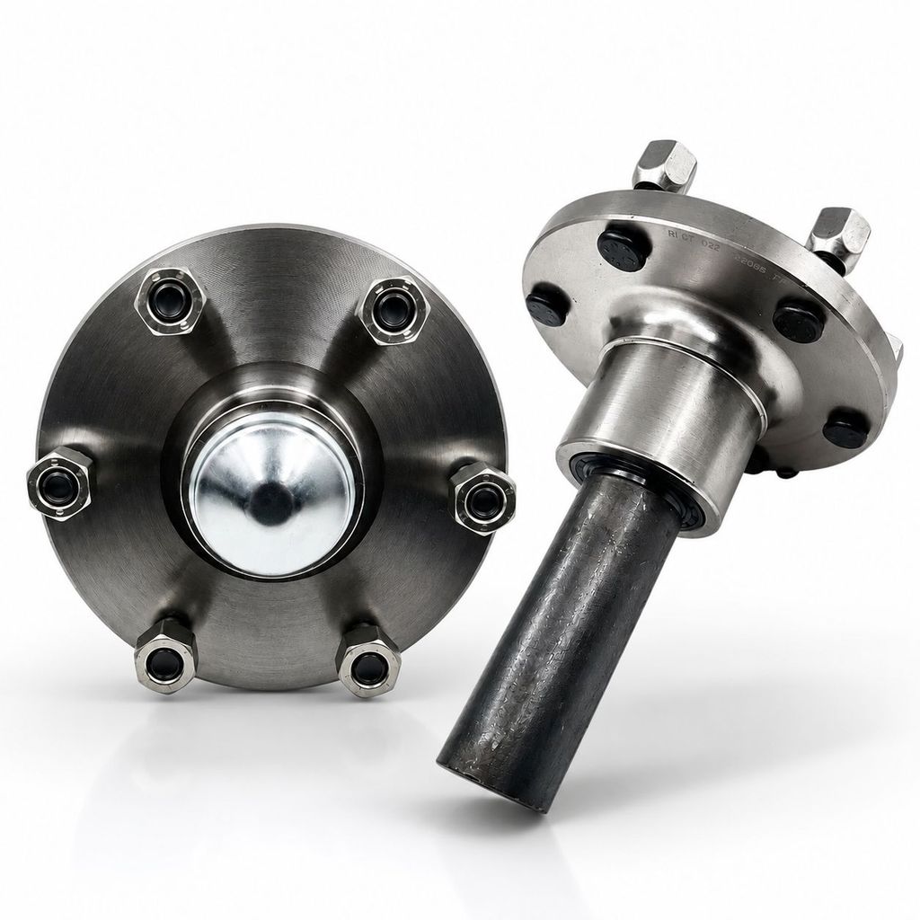 Cubo Completo Carretinha Reboque Furação S-10 Hilux (PAR) 06 Furos (6x139,7) ALTA RESISTÊNCIA