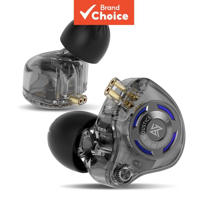 Fones de Ouvido Gamer KZ para Jogos com Graves Profundos HiFi, Confortáveis, Intra-Auriculares, Com Fio, Sem Microfone,