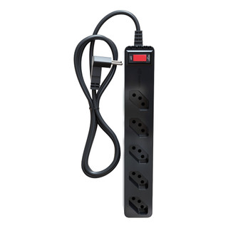 iCLAMPER Eletro 5 Filtro de linha com DPS Bivolt 10A  Preto
