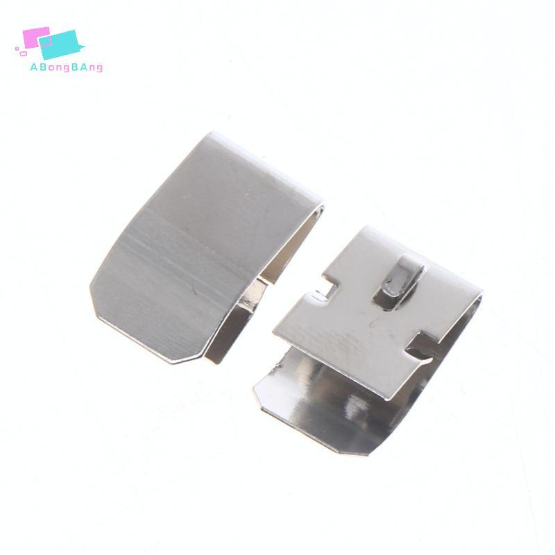 Abongbanghn 5/10 Peças Acessórios DIY Estampagem De Metal 18650 AA CR2 9V Folha Mola Bateria Peça De Contato Clipe De Ag