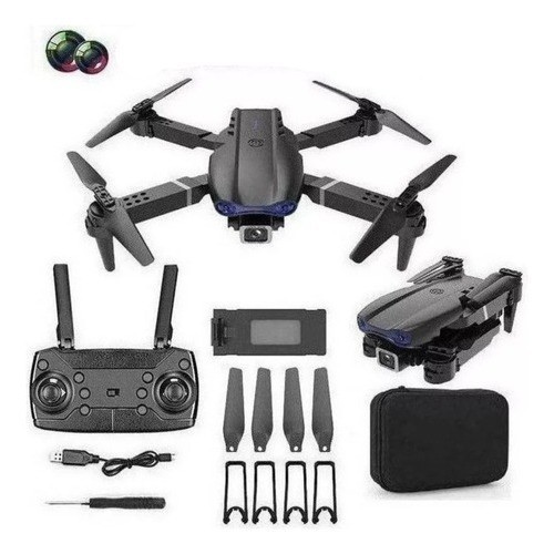 Mini Drone E99 PRO No Brasil Drone com WiFi, Fotografia aérea, Helicóptero, Quadcopter Dobrável +Bag