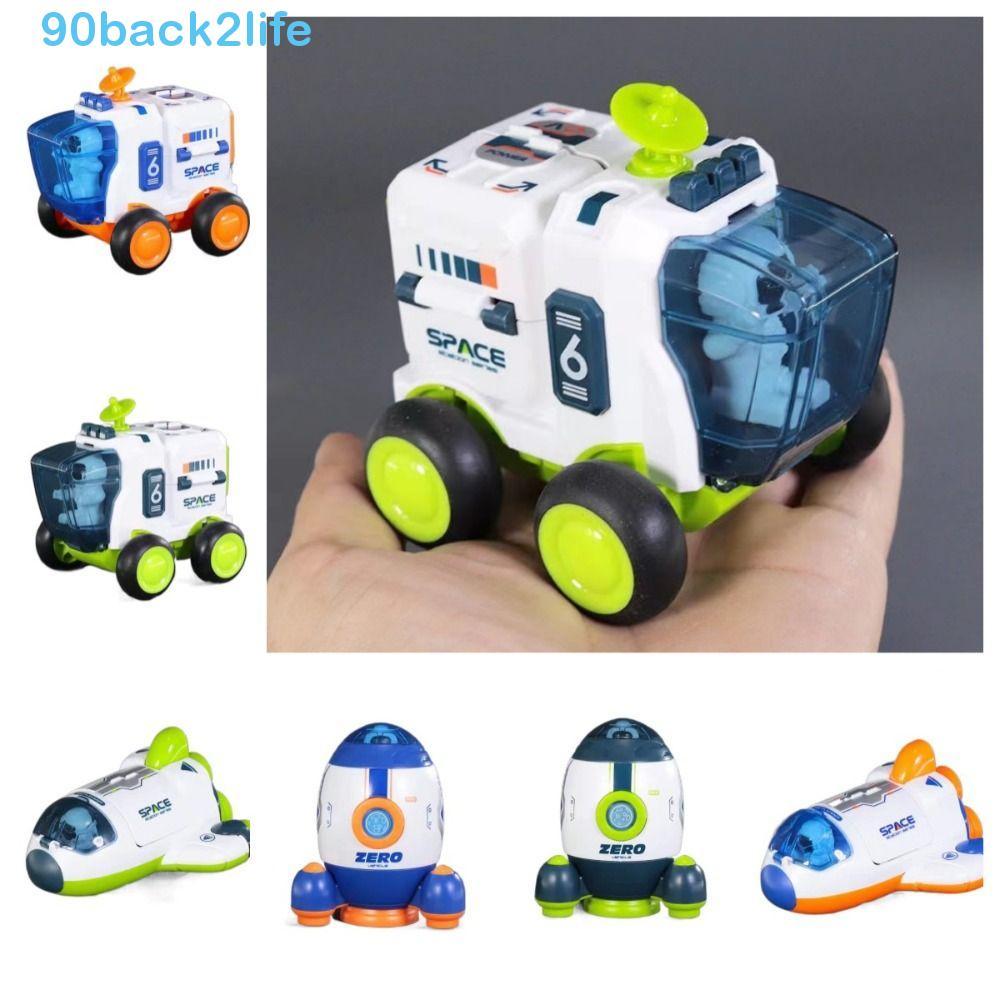 Brinquedo De Carro De Inércia De Foguete BRBLIFE , Brinquedos Destacáveis De Exploração Espacial De Nave , Mini Veículo