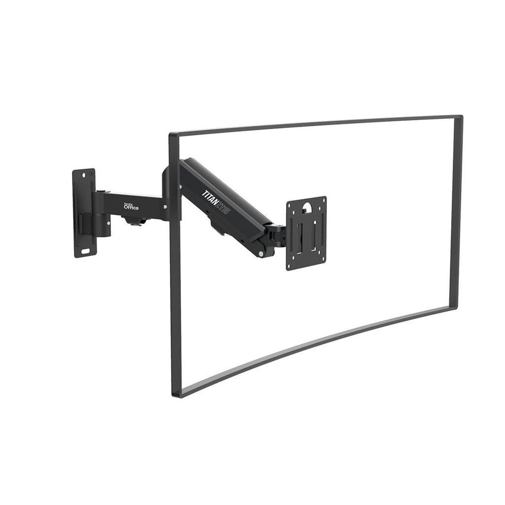 Suporte de Parede Dr. Office Titan Z115, Articulado, Com Pistão, Para Monitores de Até 32 Pol