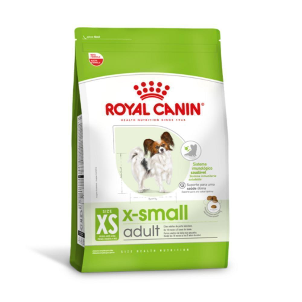 Ração Seca Royal Canin X-Small para Cães Adultos de Porte Mini 2,5 Kg