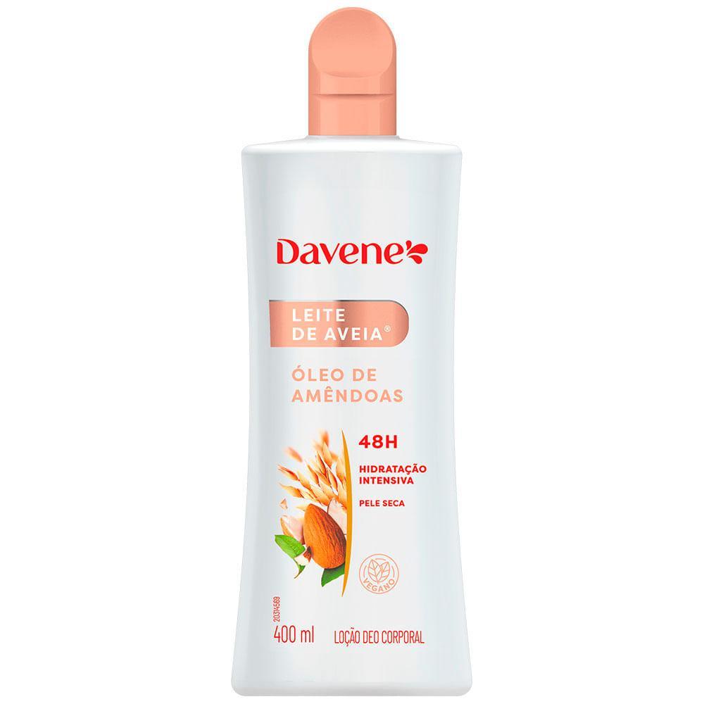 Hidratante Corporal Leite de Aveia Óleo de Amêndoas 400ml - Davene
