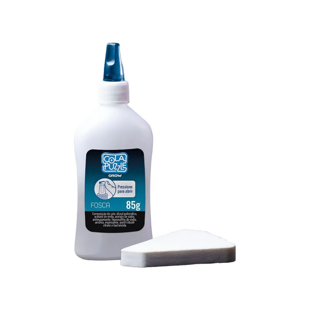 Detalhes do Cola Para Quebra Cabeca Puzzle Fosca Grow 01430
