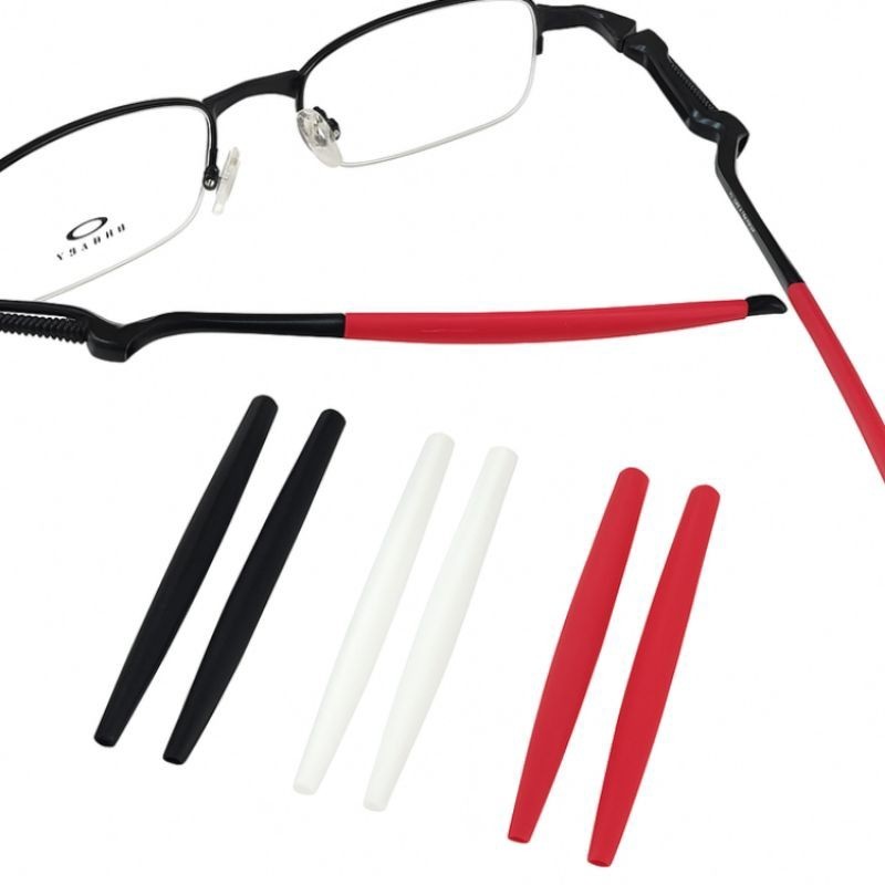 Borrachinha de oculos, ponteira de silicone antiderrapante para óculos, borracha protetor de óculos em Oferta na Shopee