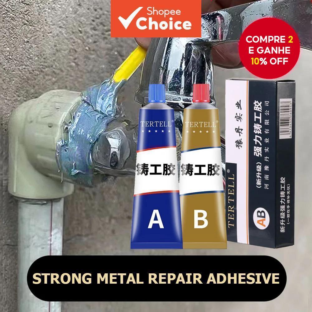 Pasta De Reparo Resistente Ao Calor – Gel Adesivo De Soldagem A Frio & B Para Fundição E Fixação De Metal