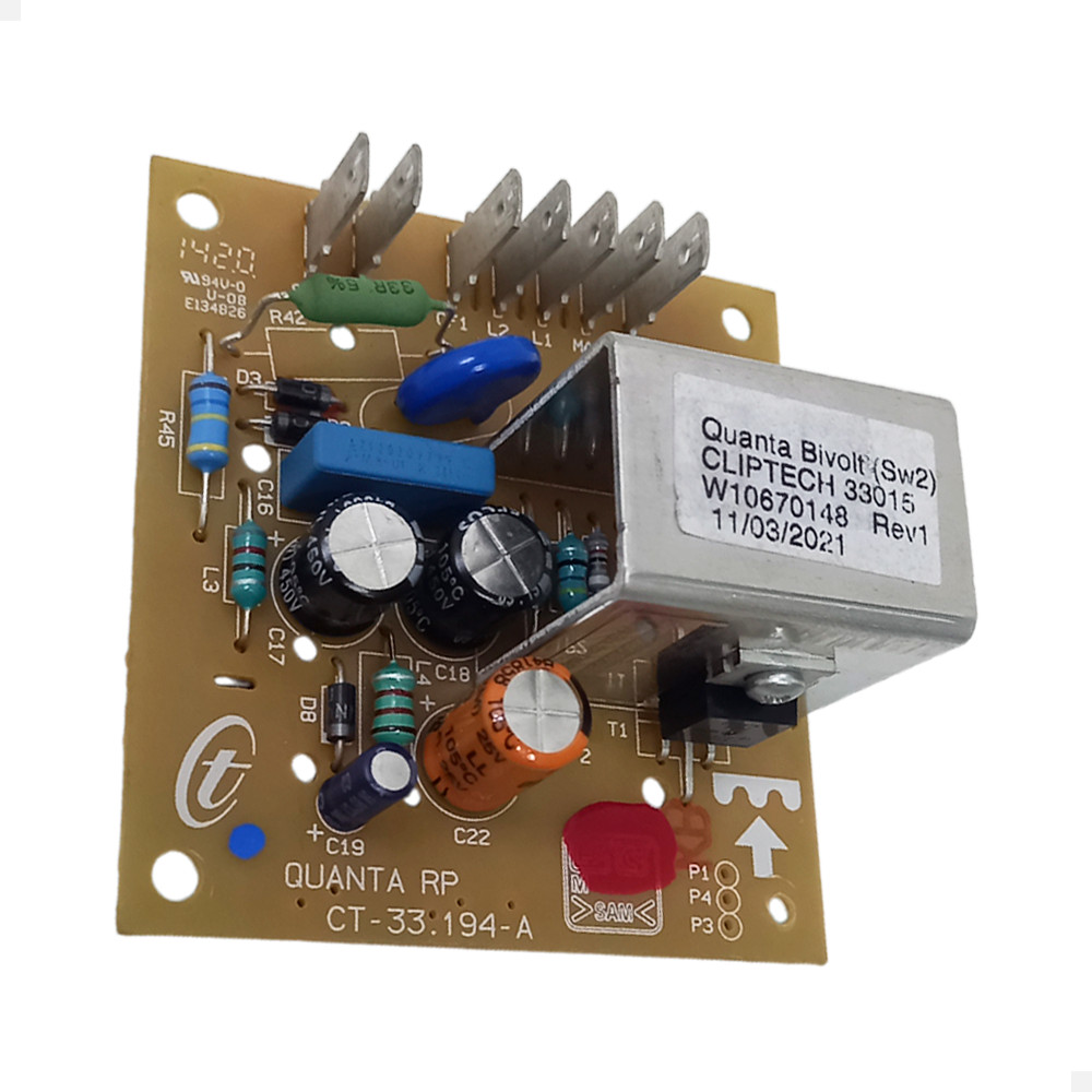 Placa Controle Lavadora Brastemp Consul Bivolt W10670148