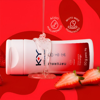 Gel Beijável com Ácido Hialurônico - 4 Sabores |K-Y Naturals em Oferta na Shopee