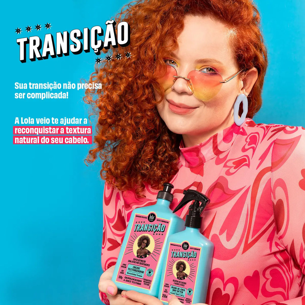 Creme Texturizador Lola Cosmetics Creme Transiçao 500g em Oferta na Shopee