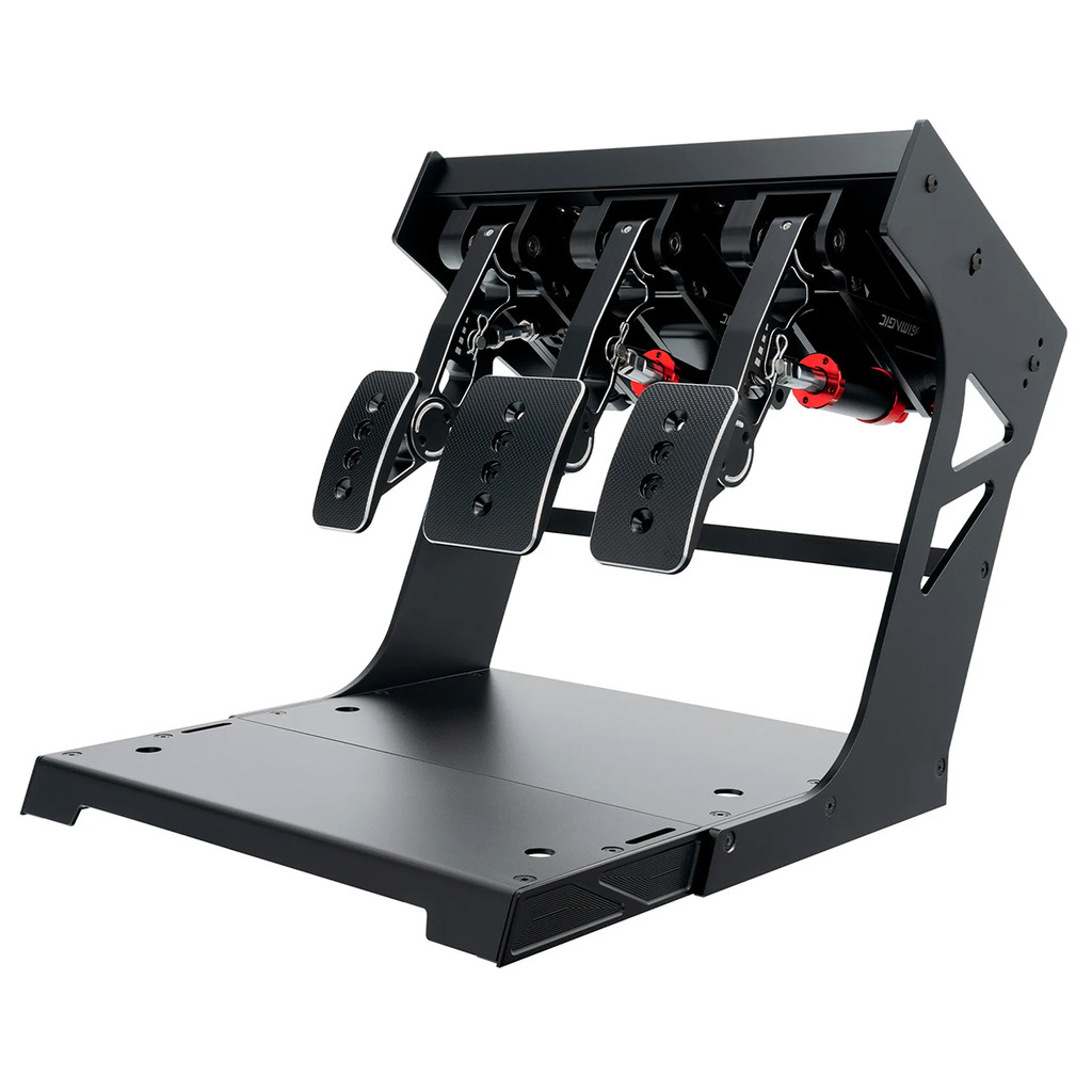 Pedaleira Invertida Simagic P1000i Load Cell 100kg Para Simulador Sistema Profissional de Freio e Acelerador - Extreme