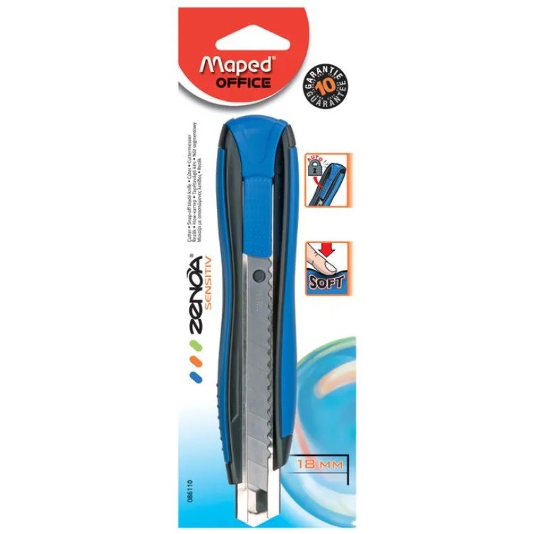 ESTILETE LARGO MAPED ZENOA CABO EMBORRACHADO PONTA METAL