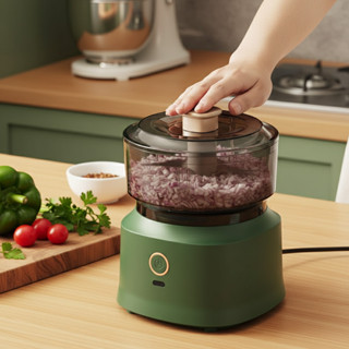 Mini Processador Elétrico Multifuncional Silencioso Para Cozinha com Lâminas de Aço em Oferta na Shopee