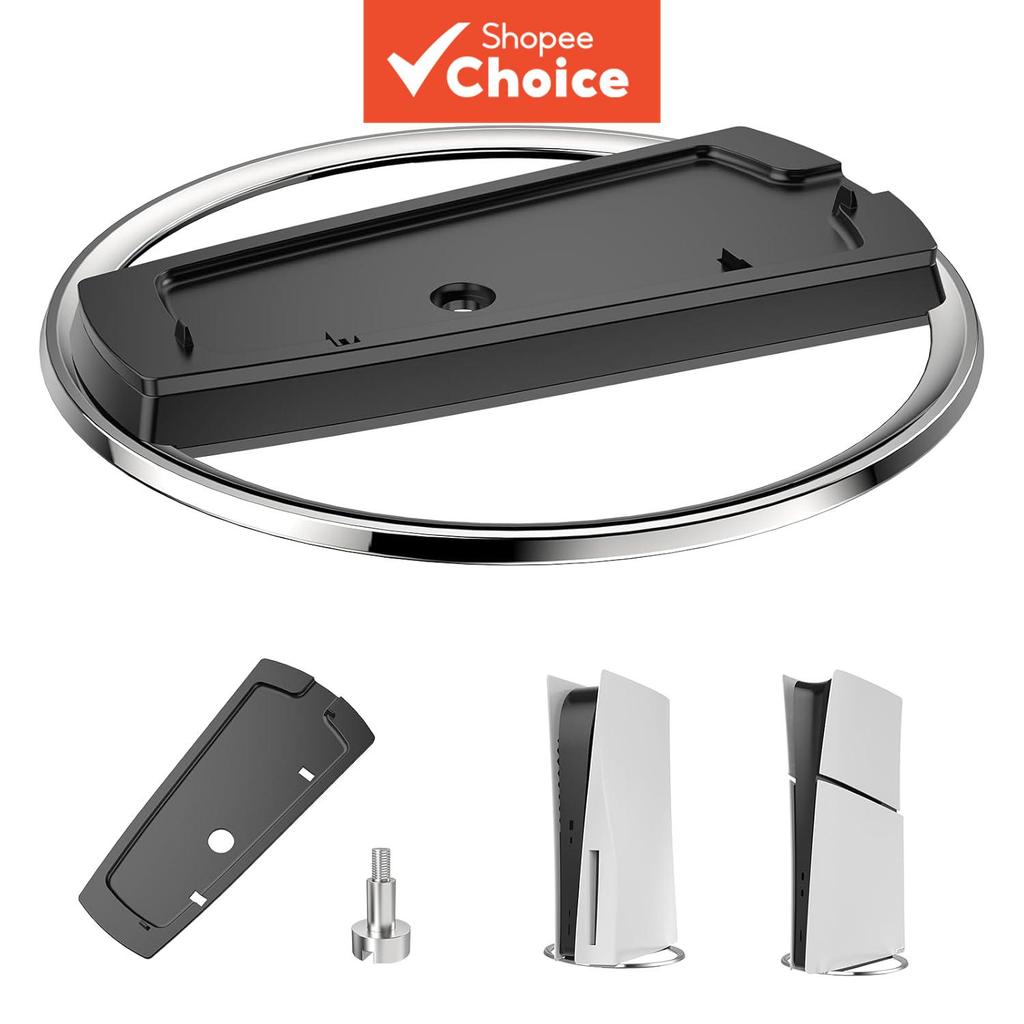 Novo Suporte Vertical para Console PS5 Slim/PS5 PRO com Peças de Reposição para Acessórios de Jogos PS5 Disco/Digital