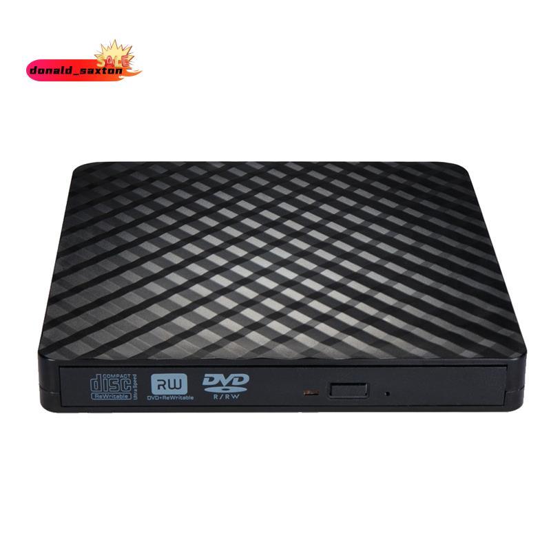[D De Velocidade Rápida] Unidade De CD DVD Externa , Leitor Portátil USB 3.0 E Tipo C +/- Rw Drive , Gravador De/ROM ,
