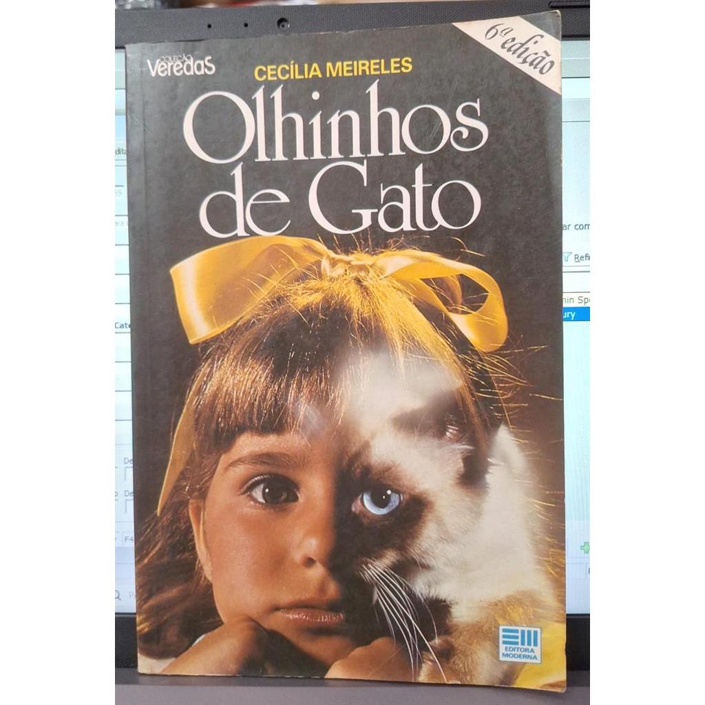 Olhinhos de Gato autor Cecília Meireles