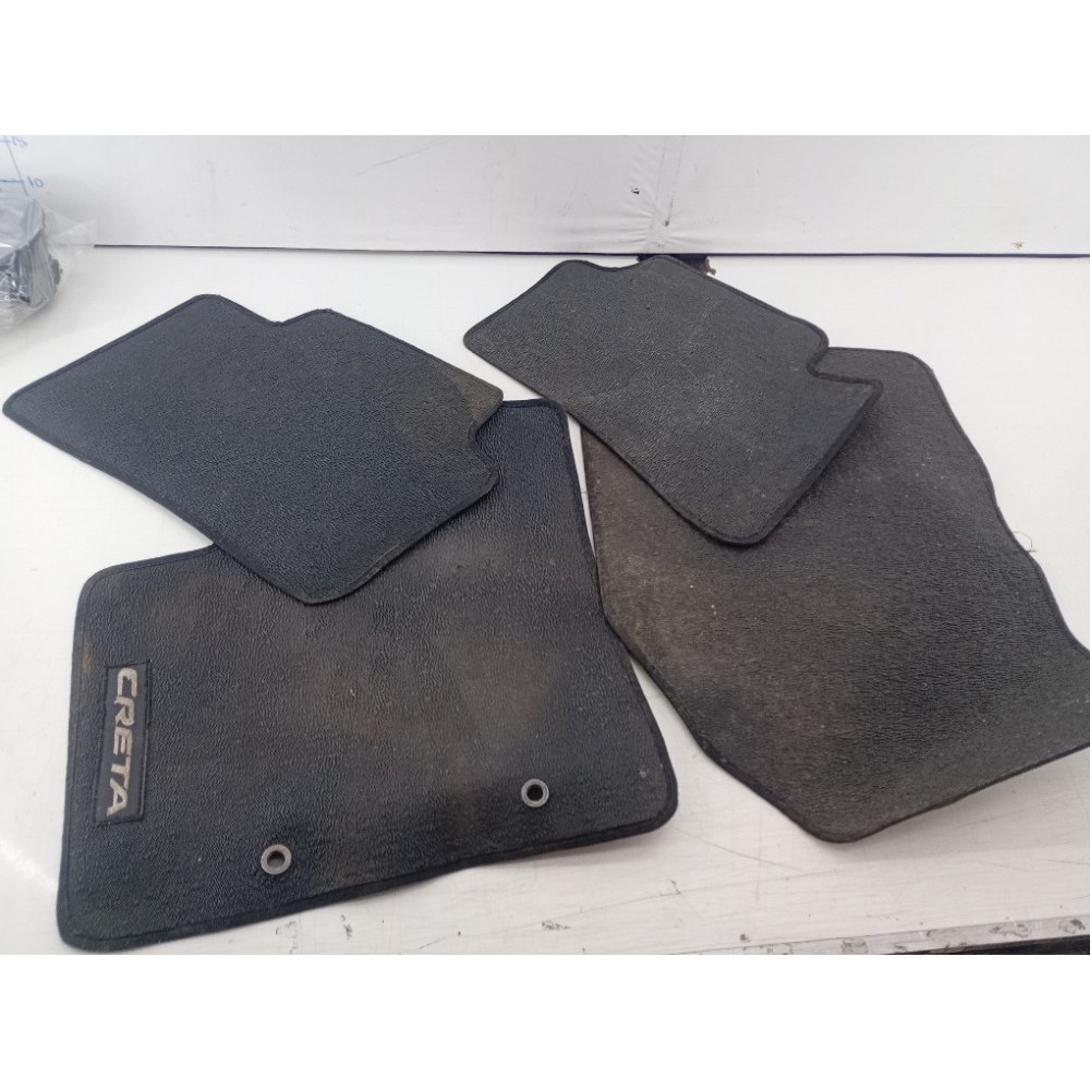 Kit jogo tapete borracha Hyundai Creta 2022 a 2023