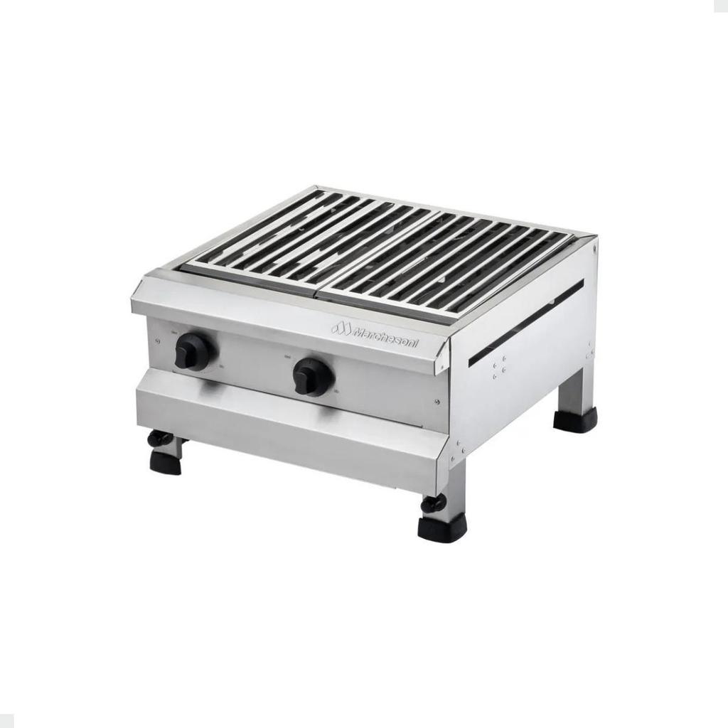 Char Broiler 2 Queimadores a Gás Sem Tampa CH.5.052 Marchesoni