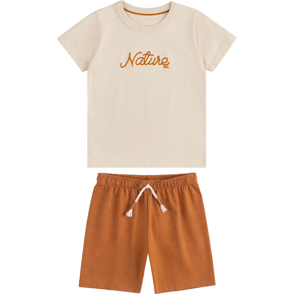 Conjunto Curto Nature Infantil Menino Marisol