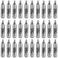 Kit 30 Cilindros CO2 12g TAG Sem Rosca Airsoft Pressão