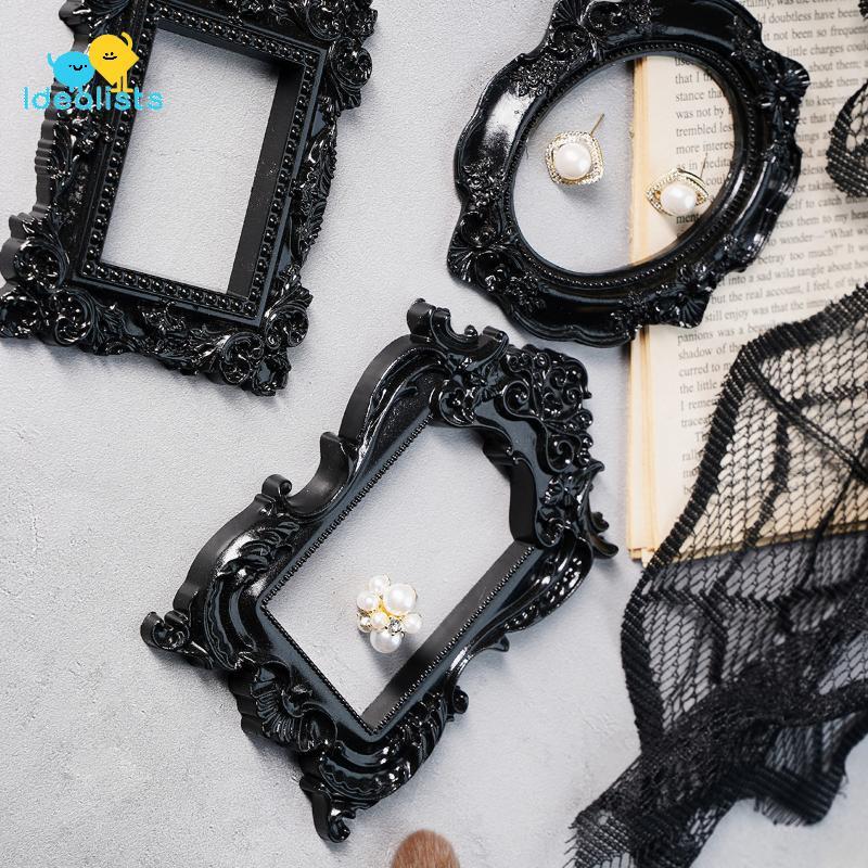 Idealistas Decoração De Casa Moldura De Foto 1 Peça Bla Edged Estilo Europeu Material De Resina DIY Arte De Parede Para