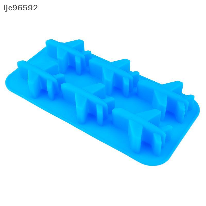 [ljc] Silicone 3d Avião Forma Cubo De Gelo Bola Molde Sorvete Fabricante De Chocolate [BR]