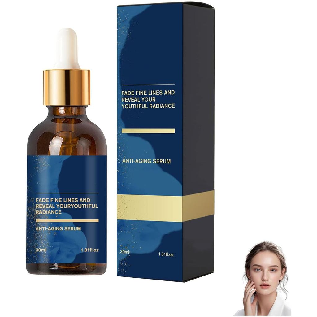Óleo Antirrugas Luxeveria, poderoso lifting ocular em 10 segundos, forte efeito firmador, reduz olheiras, tonifica o ros