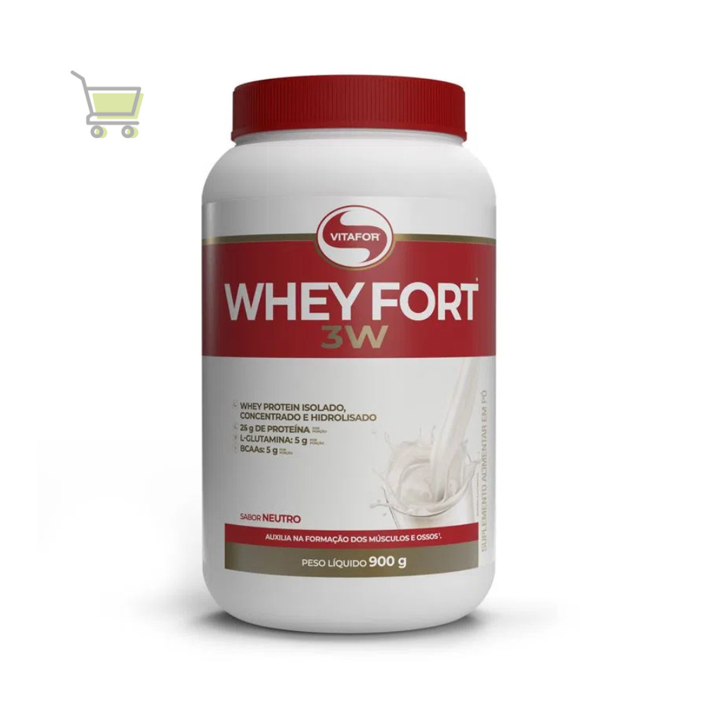 Isofort Whey Protein Isolada 900g