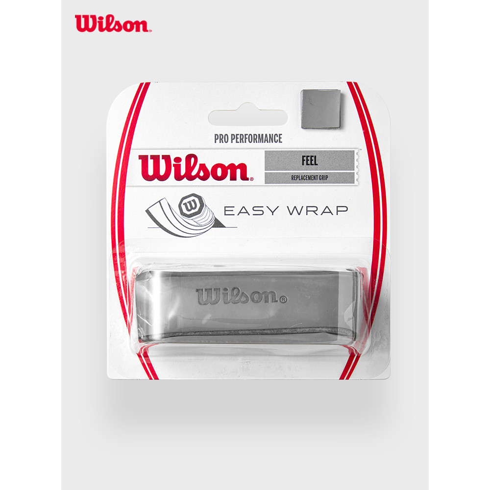 Wilson Wilson SHIFT Series Profissional Cinza Pegajoso Competição Treinamento Acessórios de Tênis Alça Interna Única Cou