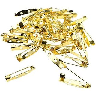 HAHIYO Pinos De Barra De Broche De 25 Mm De Comprimento Bordas Fechadas Com Segurança Fácil Manipular Durável Aço Carbon