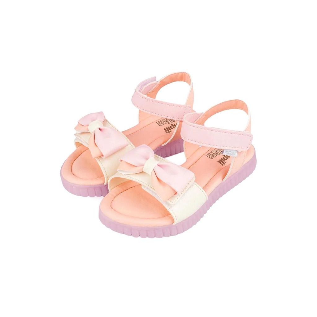 Detalhes do Sandália Infantil Pampili Candy Laço Multicolor