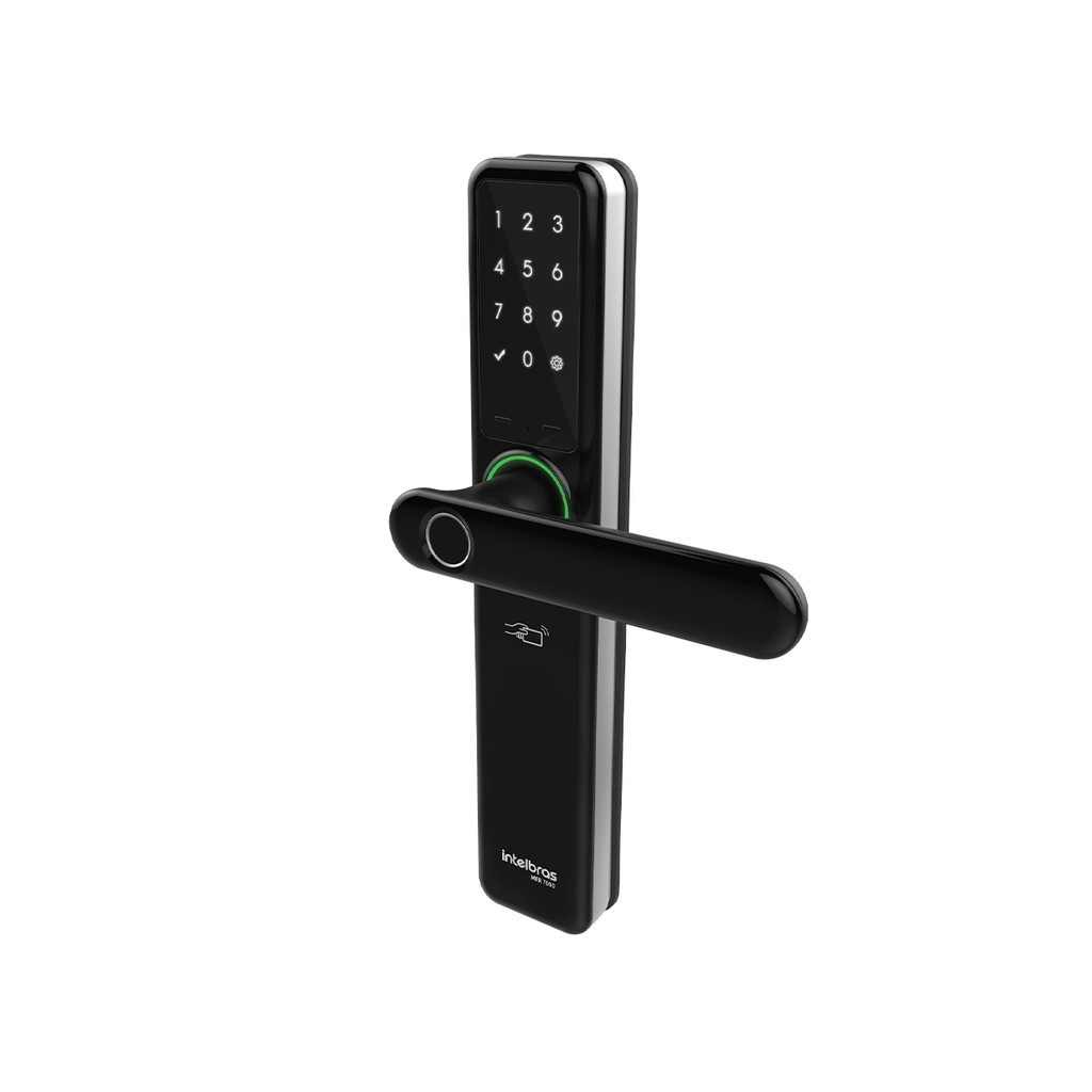 Detalhes do Fechadura Inteligente de Embutir com Biometria MFR 7000 Intelbras