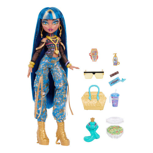 Boneca Monster High G3 Core Refresh Cleo Mattel Original