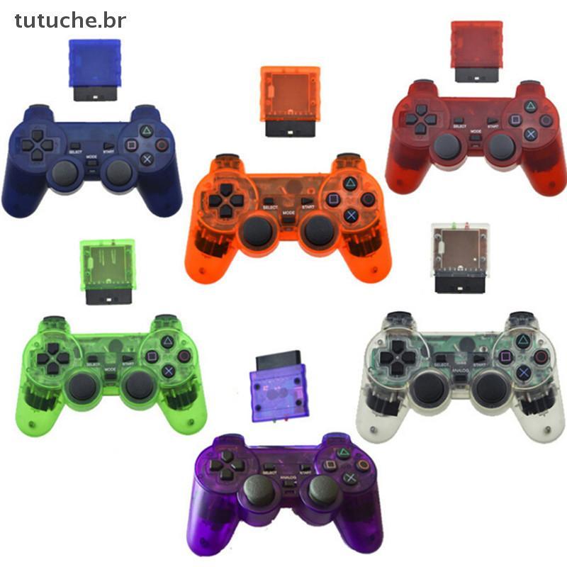 TU 1Set Controlador De Jogo Sem Fio Colorido 2.4GHz Gamepad Joypad Para BR