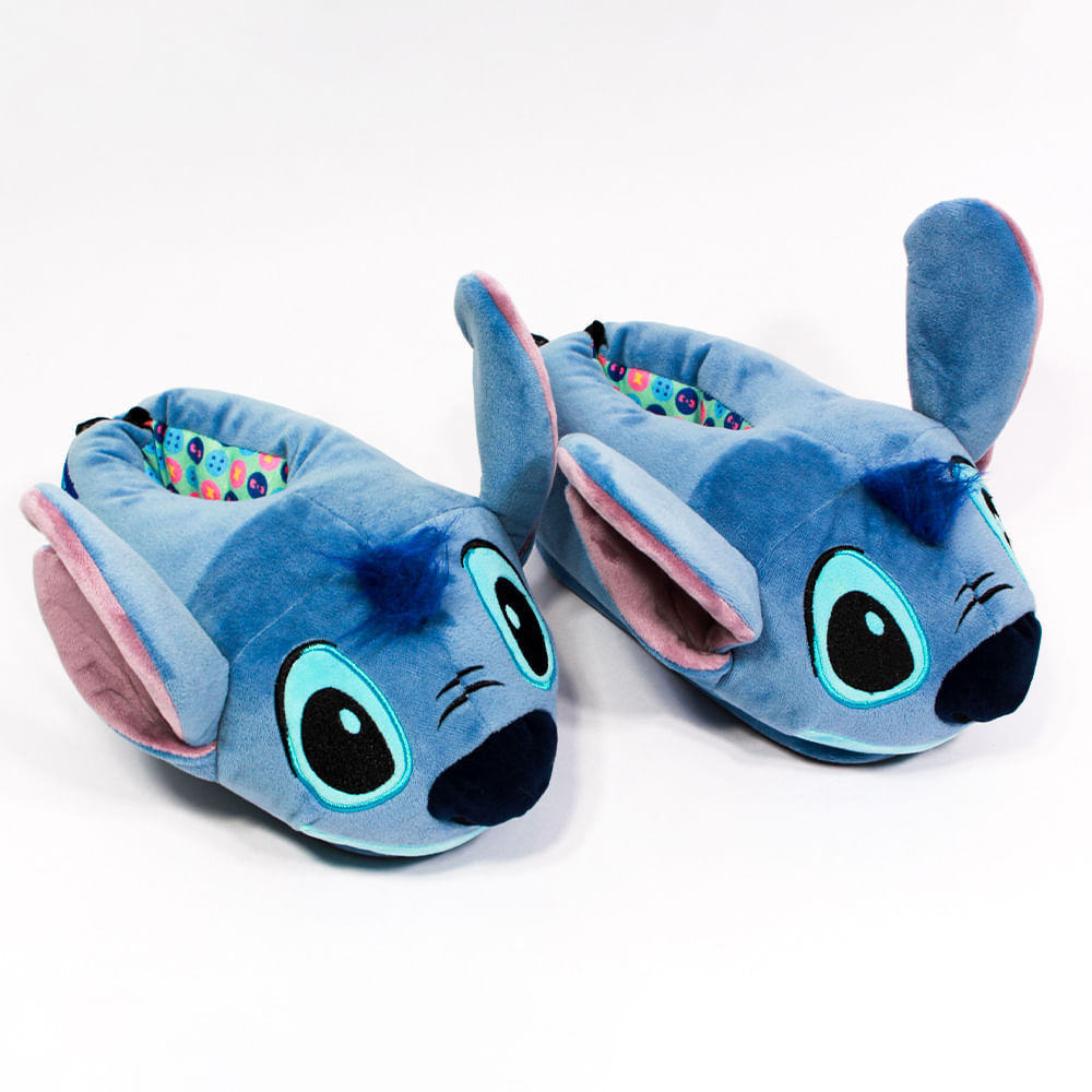 Pantufa 3D Stitch - Disney em Oferta na Shopee