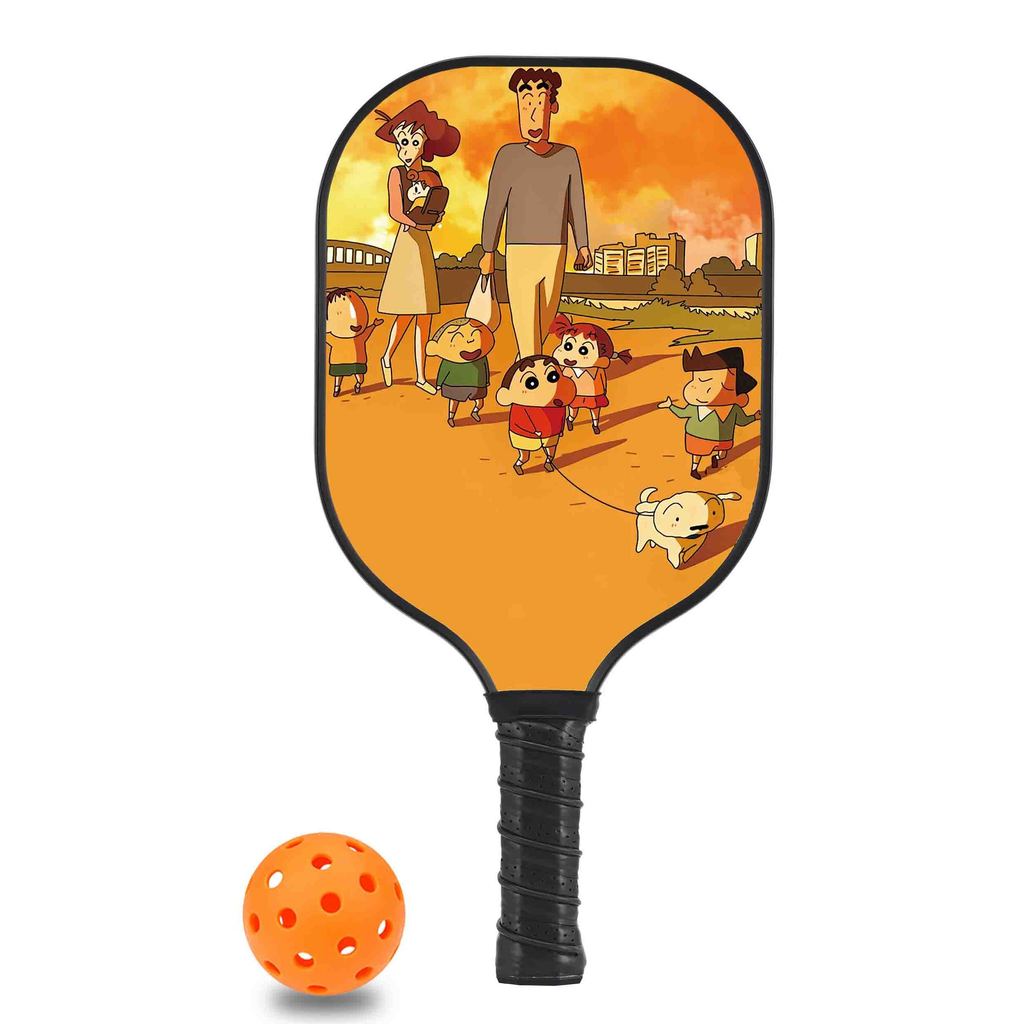 Raquete de picles de fibra de vidro PICKLEBALL Raquete de treinamento de competição esportiva leve e durável para inicia