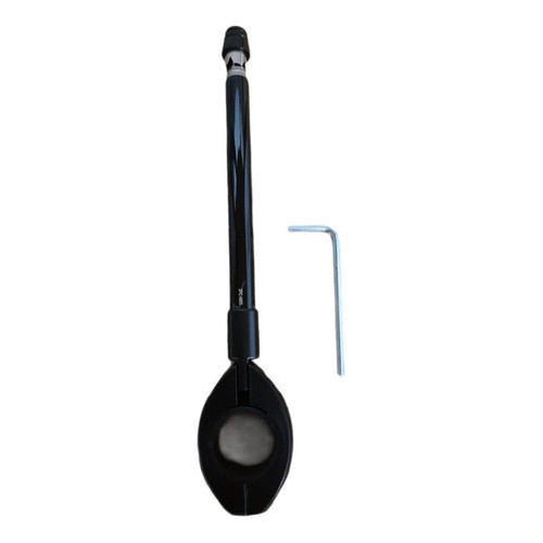 Antena Moto Corta Pipa Nxr Bros 125 150 Guidão 7 Estagio Pto