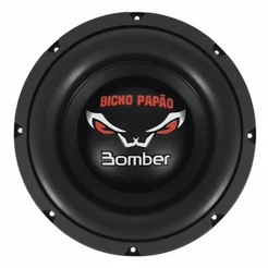 Subwoofer 8 Bomber Bicho Papão 600W RMS 4 Ohms Som Automotivo Forte Graves Potentes Premium