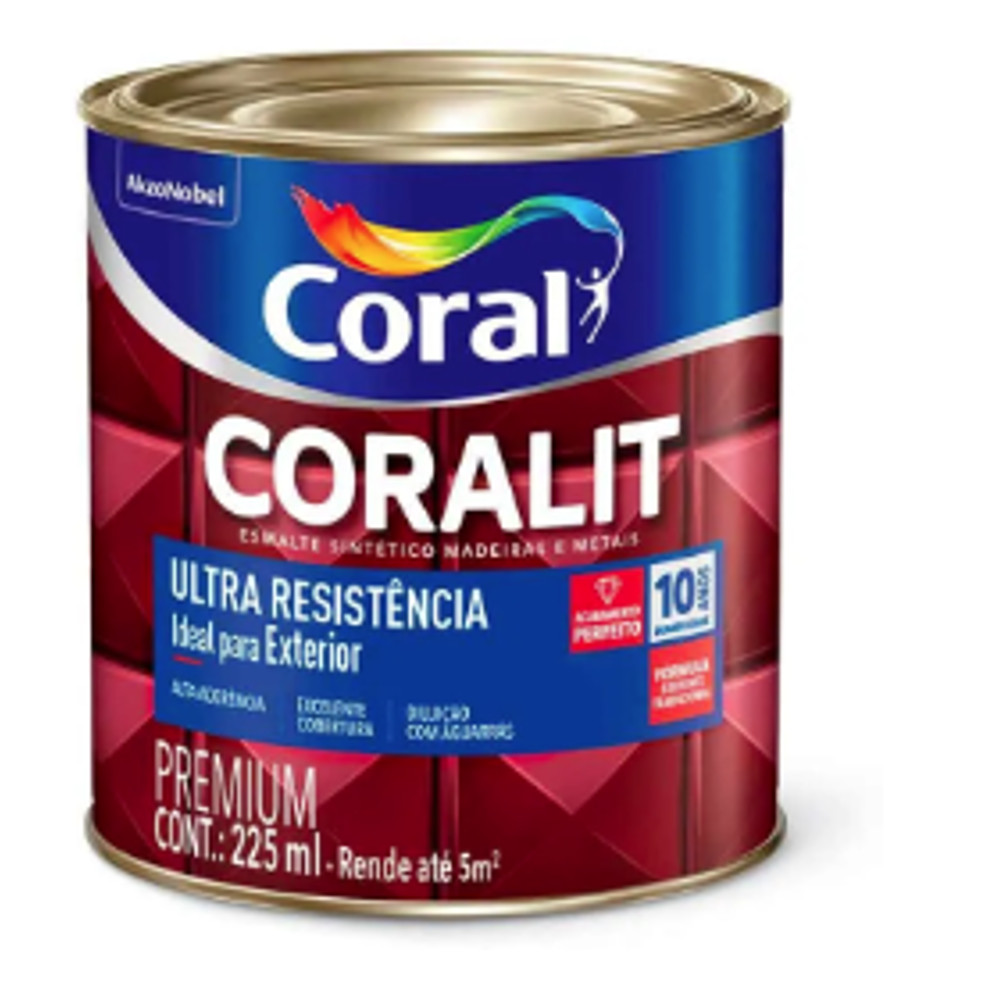 MARROM SINT BRI ULTRA RESIST CORALIT 225ML em Oferta na Shopee