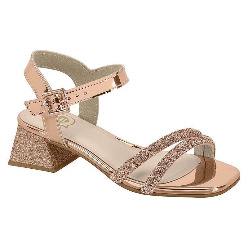 Sandália Com Salto Casual Menina Molekinha Conforto Estilo 2347.107 em Oferta na Shopee