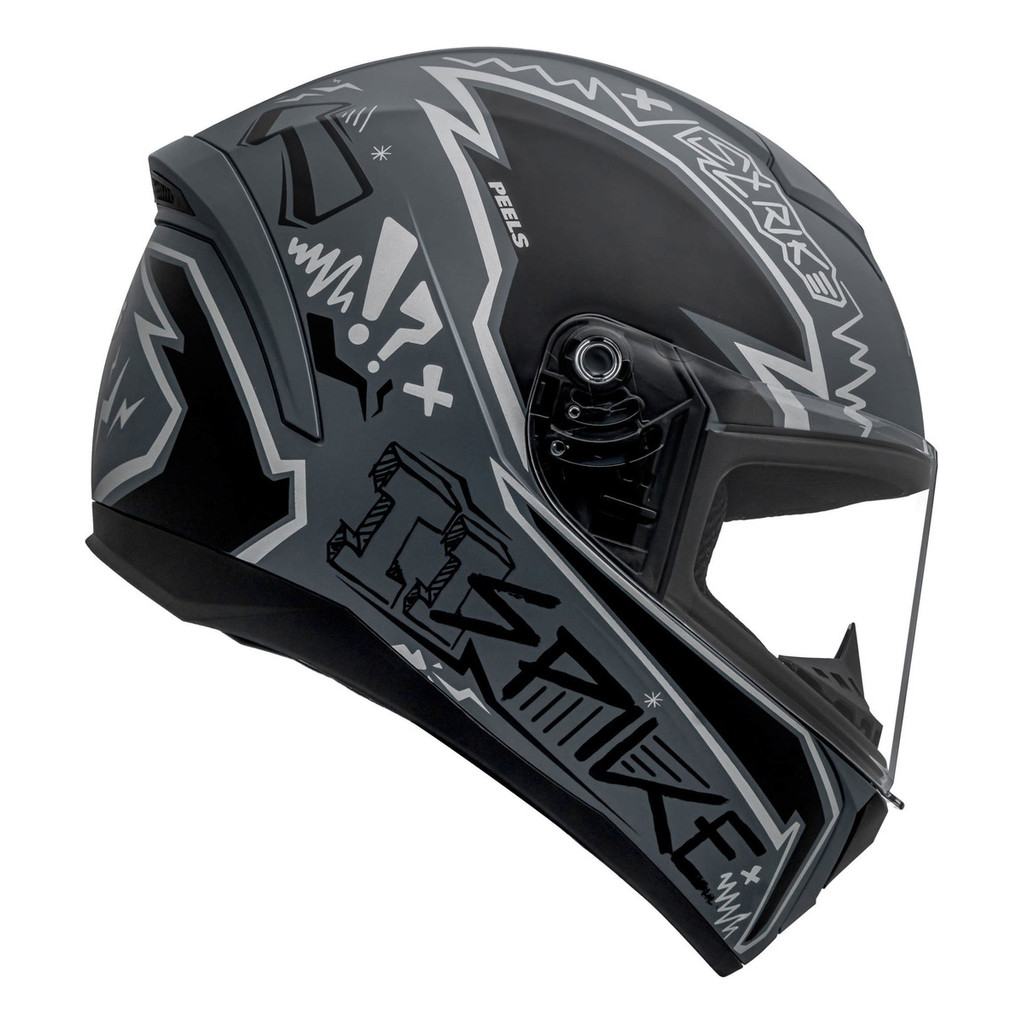 Capacete Moto Feminino Masculino Peels Spike 2 Stk