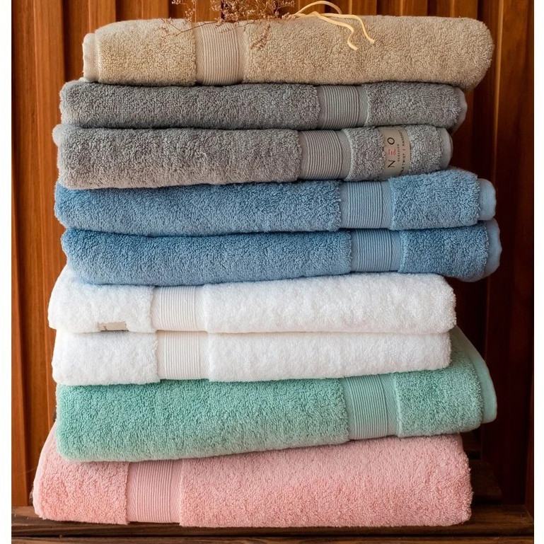 Toalha De Banho Camesa NEO Icone Nanosoft Ultra-Macia (85 x 150 cm) + Toalha De Rosto (45 x 80 cm), 100% Algodão em Oferta na Shopee