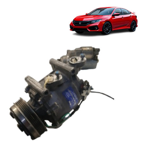 Compressor Honda Crv New Civic 2.0 Accord Trse07 7pk 12v
