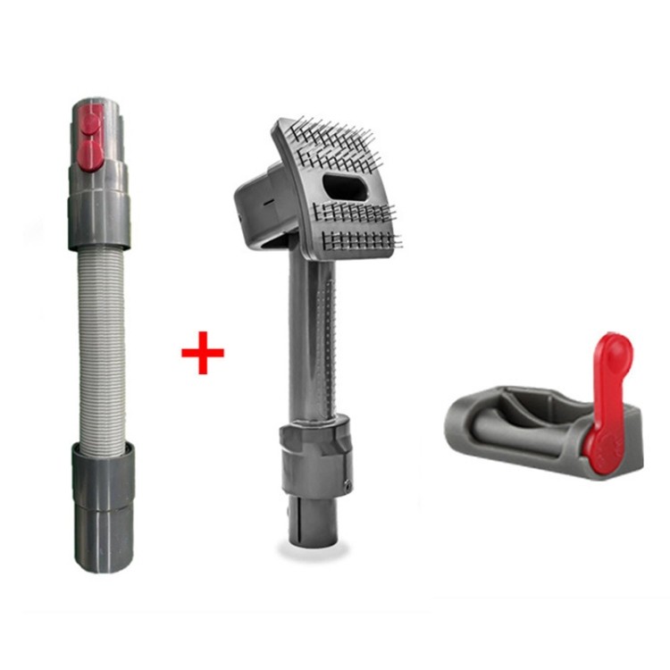 Estoque Pronto Escova Para Animais De Estimação + Mangueira + Interruptor De Bloqueio Acessórios Aspirador De Pó Dyson V