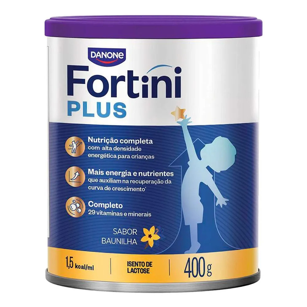 Fortini Plus Baunilha 400g Danone Baunilha