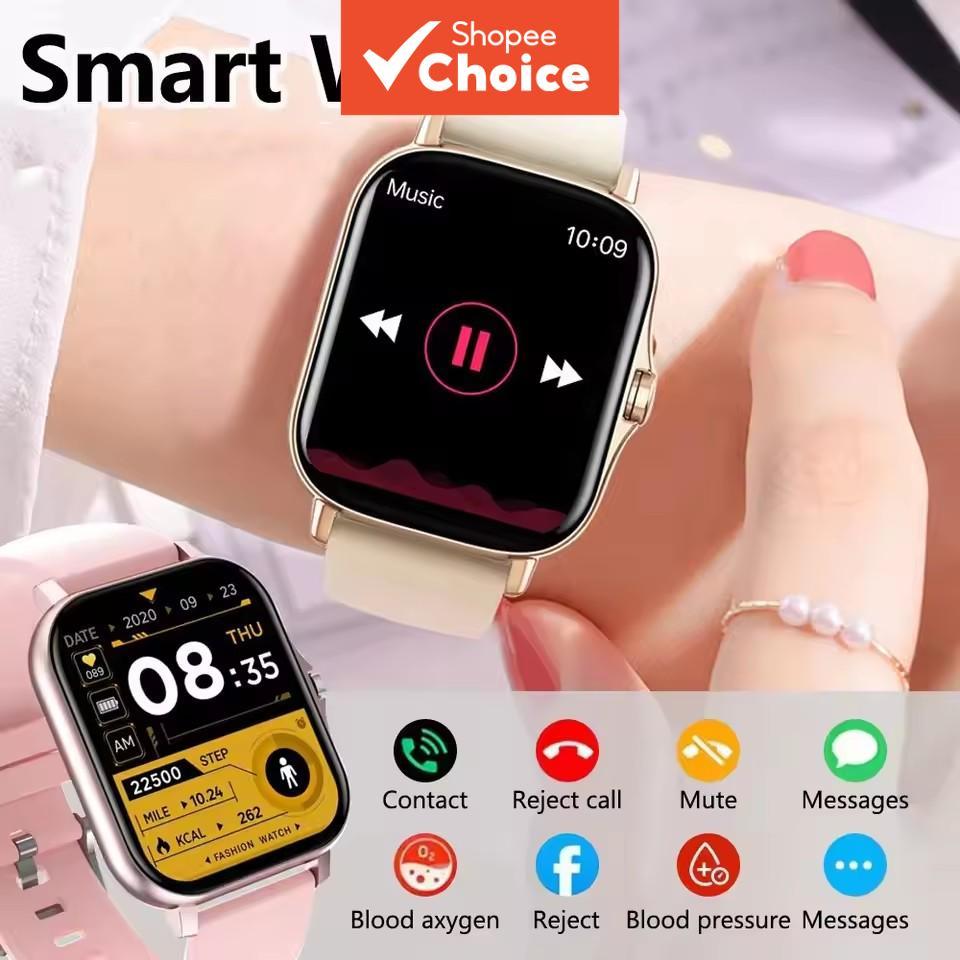 Smartwatch Relógio Inteligente Feminino Agora , Frequência Cardíaca , Sono , Oxigênio No Sangue , Monitoramento De Press