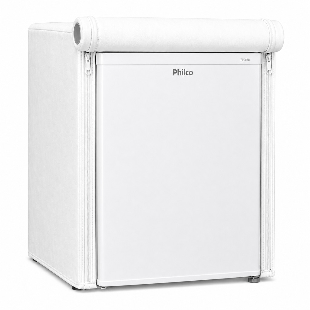 Capa Para Frigobar Philco 65L - PFG85B - Corino Branco