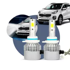 Super LED Farol Projetor Kia Sportage 2017 A 2026 6000K 30000h