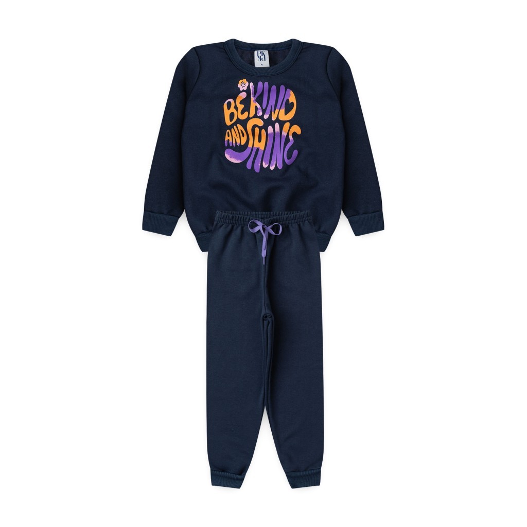 Conjunto Feminino Infantil Brilhe